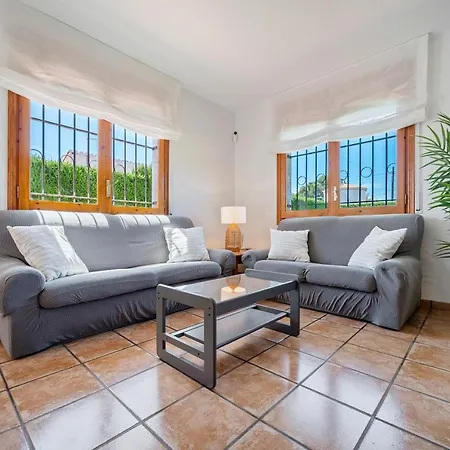 Villa A Pie Cala Forn Con Piscina *