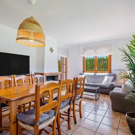 Villa A Pie Cala Forn Con Piscina Les Tres Cales